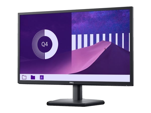 Dell E2725H - LED-skärm - 27" - 1920 x 1080 Full HD (1080p) @ 75 Hz - VA - 300 cd/m² - 3000:1 - 5 ms - VGA, DisplayPort - BTO - med 3 års avancerad...