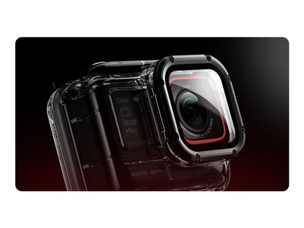 insta360 - Undervattenshus för aktionskamera - glasobjektiv - för Insta360 Ace Pro