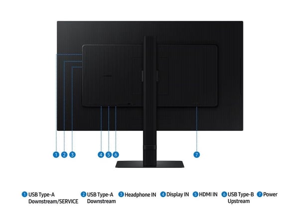 Samsung ViewFinity S8 S27D800EAU - LED-näyttö - 27" - 3840 x 2160 4K