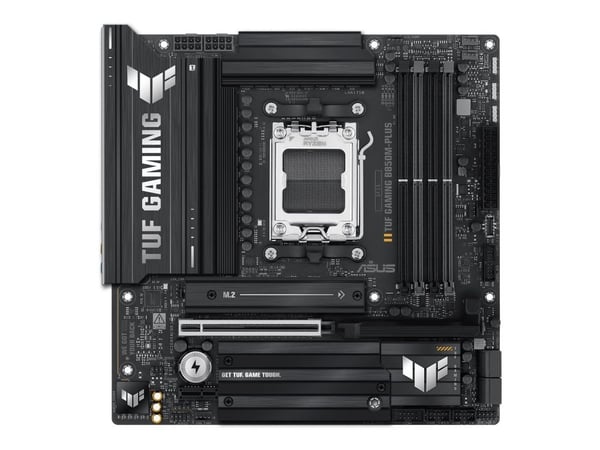 ASUS TUF GAMING B850M-PLUS - Hovedkort - micro ATX - Socket AM5 - AMD B850 Chipset - USB-C 3.2 Gen 2x2, USB-C 3.2 Gen2, USB 3.2 Gen 2, USB 3.2 Gen ...