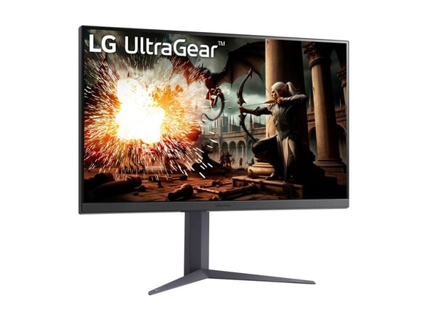 LG UltraGear 32GS75Q-B - LCD-skjerm - gaming - 32" (31.5" synlig) - 2560 x 1440 QHD @ 180 Hz - IPS - 400 cd/m² - 1200:1 - DisplayHDR 400 - 1 ms - 2...