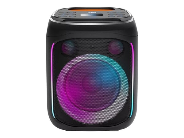 Canyon OnFun 5 - Selskapshøyttaler - for bærbar bruk - trådløs - Bluetooth - 40 watt - svart, oransje