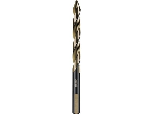 RUKO 259105E ULTIMATECUT HSSE-Co spiralbor for metall 10,5 mm; samlet lengde 133 mm DIN 338, 3-fased skaft; 1 stk.