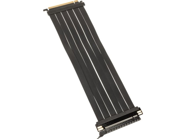 Kolink PCIe 5.0 riser-kabel, 180 grader, x16 - svart, 300 mm Kolink PCIe 5.0 riser-kabel, 180 grader, x16 - svart, 300 mm