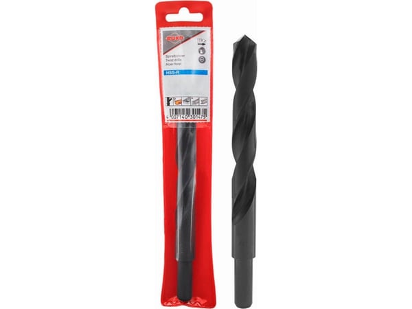 RUKO 200160B HSS-R spiralbor 16 mm, samlet lengde 178 mm, 1 stk