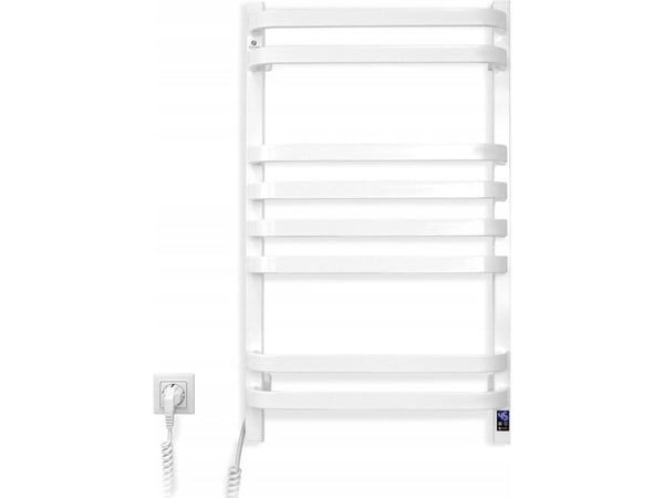 Elektrisk håndkletørker Navin Stugna 480*800 sensor venstre hvit 12-149153-4880
