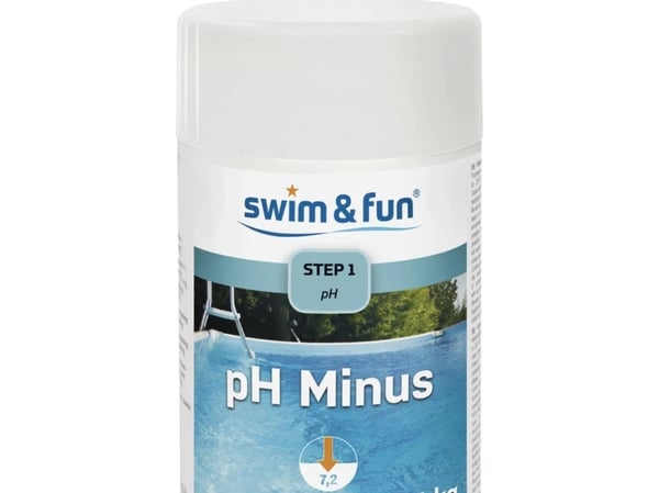 Swim&Fun pH-miinus - 1,5 kg - Vaihe 1