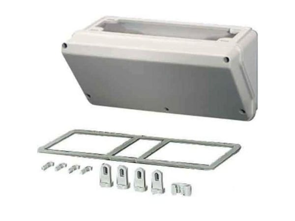 Hensel Mi Connection Box for innbygging av apparat CB 10 enhetskappe i plast grå 1 stk (20001071)