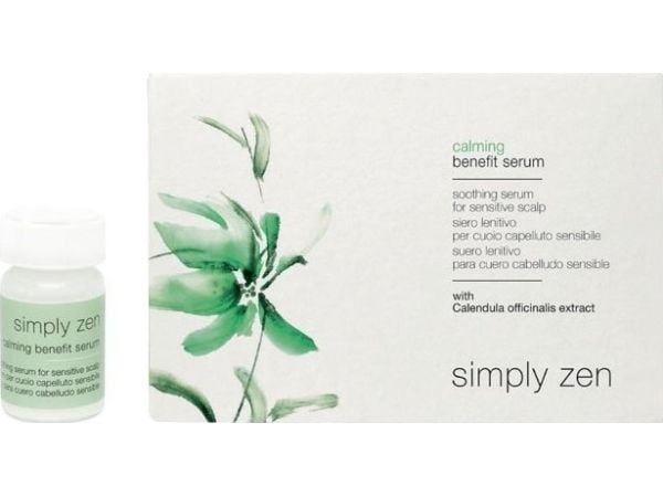 Simply Zen beroligende leave-in serum for hodebunn - 12x5 ml for kvinner