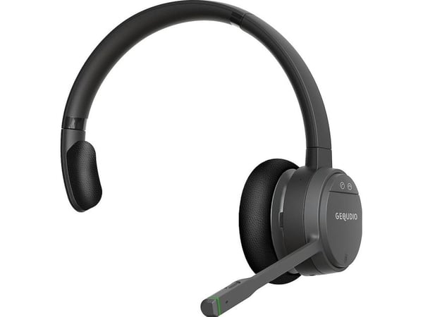 GEQUDIO GC-4 DECT og BT dual headset inkl. basestasjon