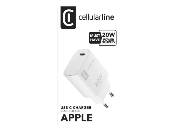 Cellularline 8018080457098, inomhus, AC, Vit