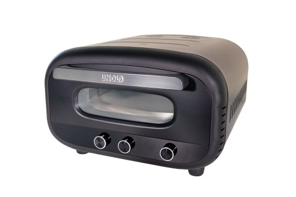 Unold 68805, 1 pizza(er), Svart, Rustfritt stål, 30 cm, Digitalt, 450 °C