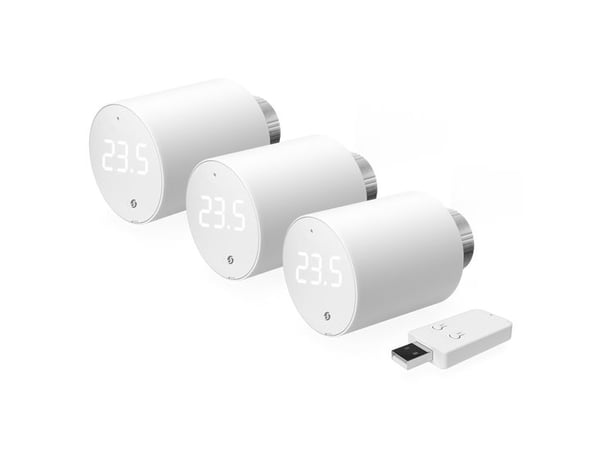 Shelly BLU TRV 3-Pack + BLU Gateway Gen3