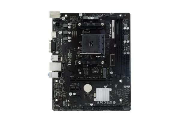 Biostar B550MHP - Hovedkort - Socket AM4 - USB 3.2 Gen 1 - innbygd grafikk (CPU kreves)