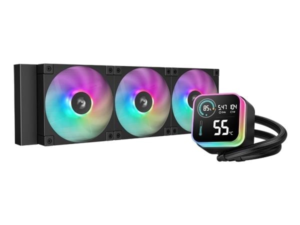 DeepCool LQ360, Nestejäähdytyspakkaus, 12 cm, musta