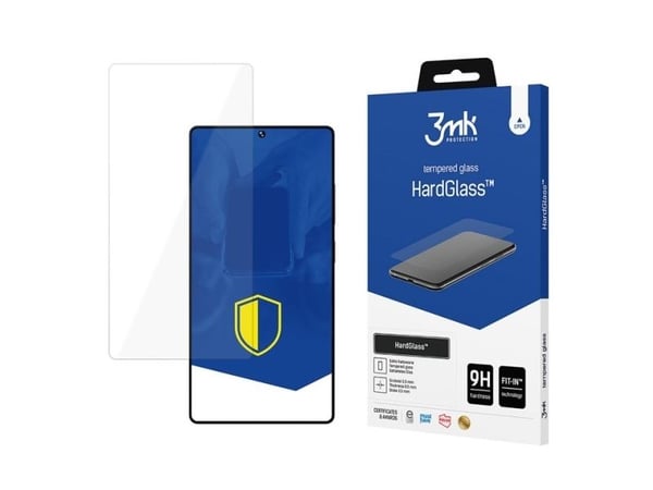 3MK HardGlass, Samsung, Galaxy S25 Ultra, Iskunkestävä, Naarmuuntumisenkestävä, Läpinäkyvä, 1 kpl