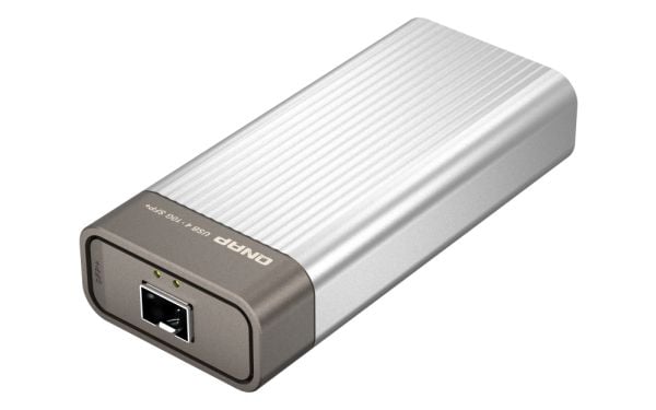 QNAP USB 4 Type-C - 1 x 10GbE SFP+Network A, langallinen, USB Type-C, Ethernet, 10000 Mbit/s, hopea