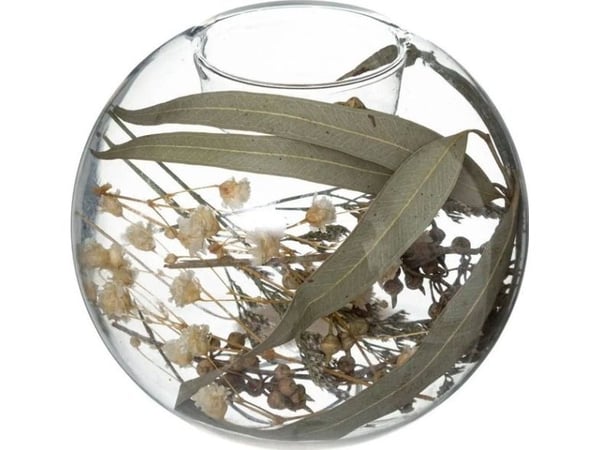 Atmosphera lysestake, små blomster i glass, 2-i-1