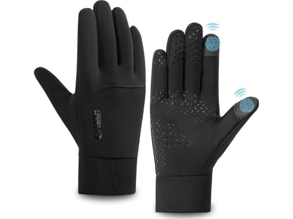 Tech-Protect WG01 handskar med touch-tips L - svart