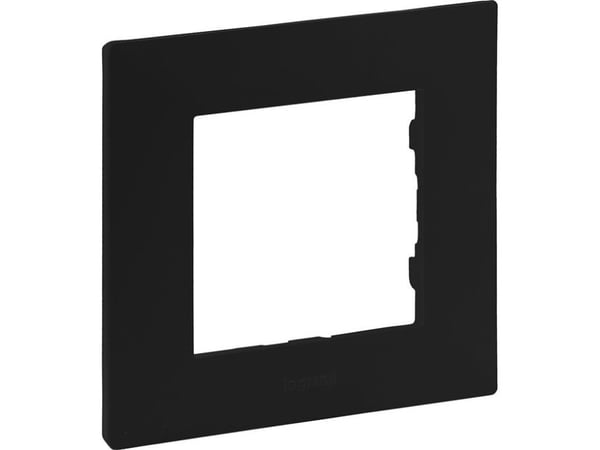 Liregus 1-vägs ram BLACK GLASS