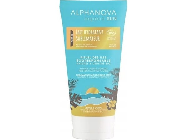 ALPHANOVA SUN Beauty Bio* fuktighetsgivende melk etter sol, 150 ml