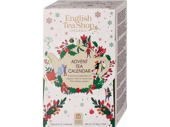 English Tea Shop English Tea Shop Adventskalender, Vit Adventskalender, 25 dosor