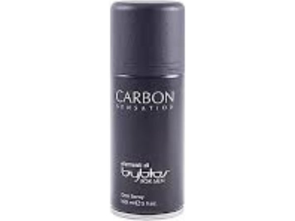 Byblos Byblos Carbon deodorantspray for menn, antiperspirant, 150 ml