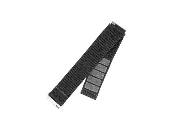 FIXED - Klokkestropp for smart armbåndsur - nylon, quick release, 20 mm - 160-210 mm - mørk grå