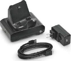 Zebra 1-Slot Docking Cradle - Printeropladningsdock - output-stikforbindelser: 1 - Norge - for ZQ300 Series
