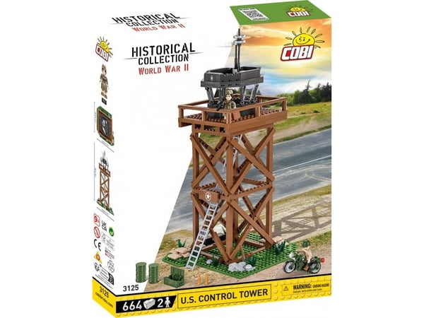 Cobi Blocks U.S. Control Tower (664 bitar) Cobi Blocks U.S. Control Tower (664 bitar)