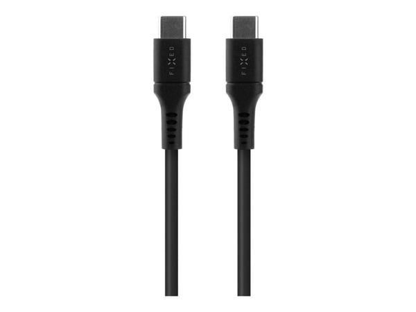 FIXED - USB-kabel - 24 pin USB-C (hann) til 24 pin USB-C (hann) - USB 2.0 - 2 m - USB Power Delivery (60W) - svart