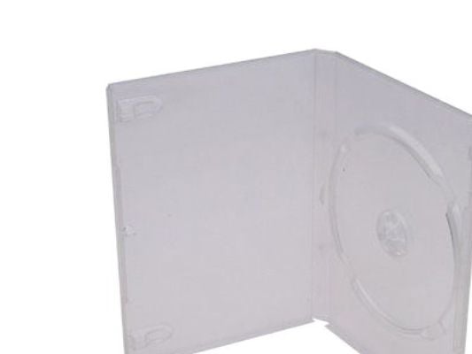 Selek DVD-fodral. Transparent