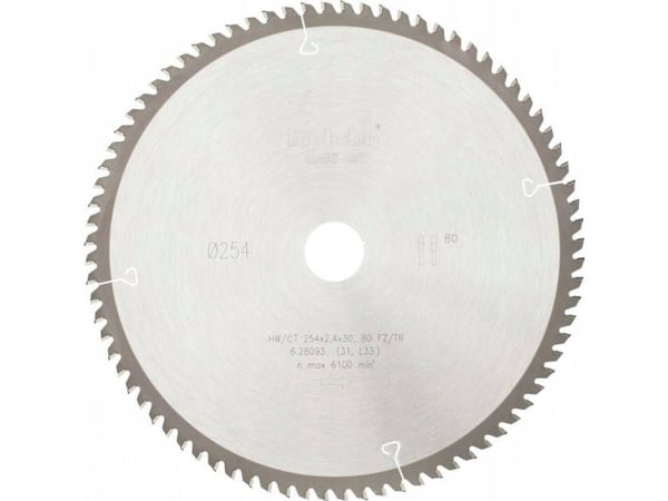 Metabo 628093000 Pyörösahan terä 254 mm 1 kpl