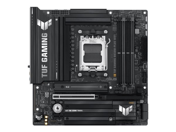 ASUS TUF GAMING B850M-PLUS WIFI - Hovedkort - micro ATX - Socket AM5 - AMD B850 Chipset - USB-C 3.2 Gen 2x2, USB-C 3.2 Gen2, USB 3.2 Gen 2, USB 3.2...