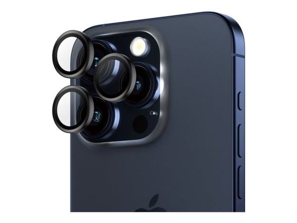 PanzerGlass SAFE. by ® Camera Lens Protector Black iPhone 15 Pro | 15 Pro Max | Bulk, Apple, Apple - iPhone 15 Pro, Apple - iPhone 15 Pro Max, Asen...