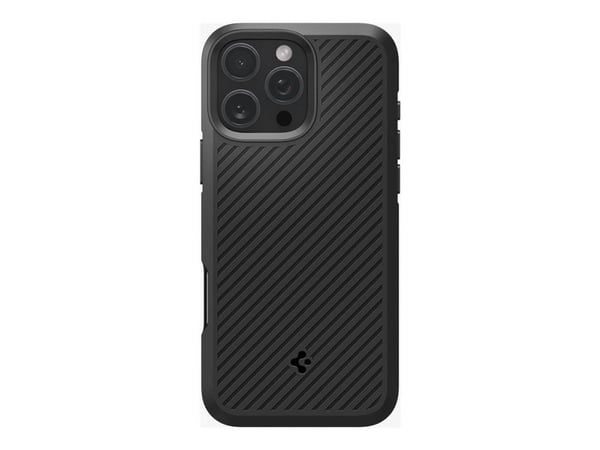 Spigen Core Armor - Baksidedeksel for mobiltelefon - termoplast-polyuretan (TPU) - matt svart - for Apple iPhone 16 Pro