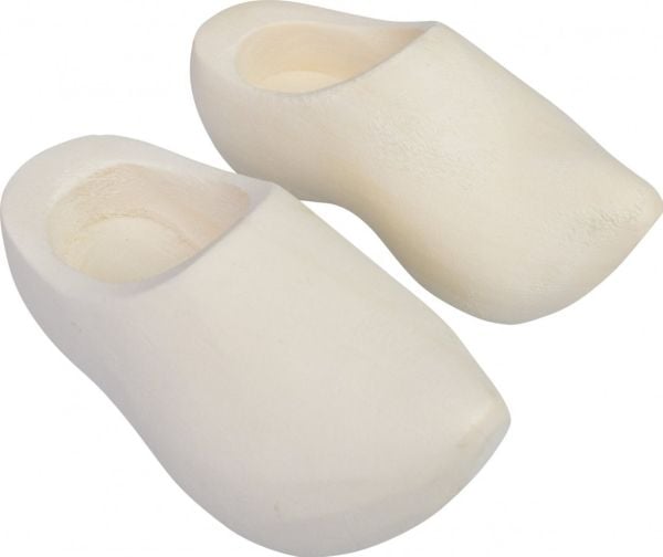 Træsko par 12 cm