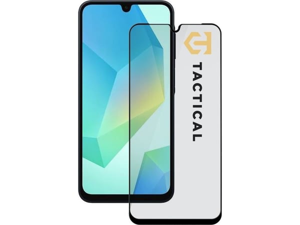 Tactical Shield 5D beskyttelsesglass til Samsung Galaxy A16 5G med svart kant