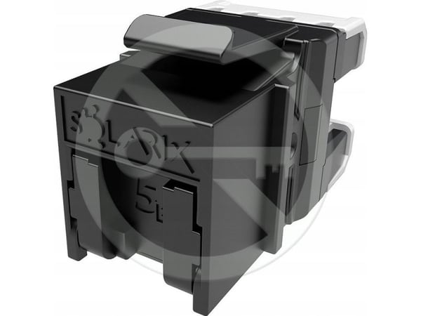 Solarix hurtigklemme keystone Solarix CAT5E UTP RJ45 svart Solarix hurtigklemme keystone Solarix CAT5E UTP RJ45 svart
