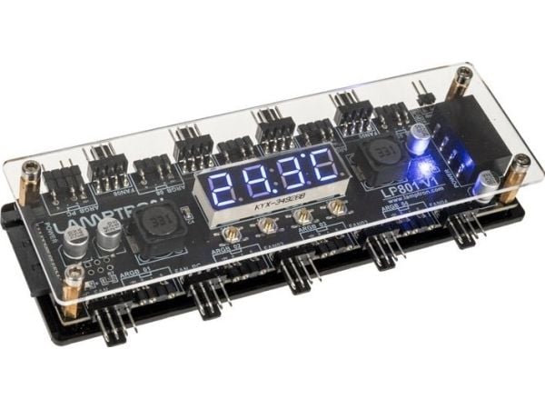 Lamptron LP801 fläktstyrning med display