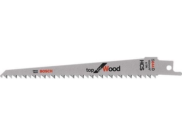 Bosch Top for Wood S 644 D - Sagblad - for construction boards, tre, kartong, medium-density fibreboard (MDF), kryssfinér, plast - 2 deler - lengde...