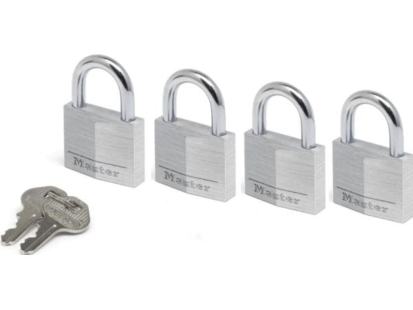 MasterLock hengelås sett 4 stk 40 mm 9140EURQNOP