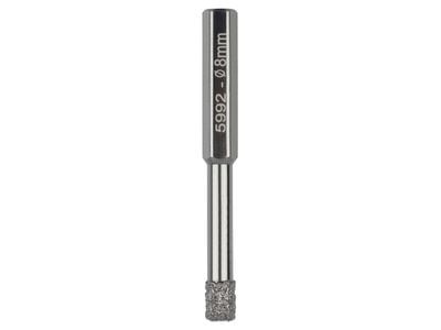wolfcraft GmbH 4006885599109, Drill, Høyrehåndsrotasjon, 6 mm, 80 mm, Keramisk, Stein, Flis, 4 cm