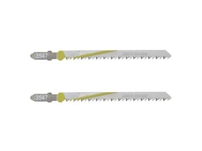 wolfcraft GmbH 4006885354708, Stikksagblad, Tre, High Carbon Steel (HCS), Grå, 9 cm, 3 mm