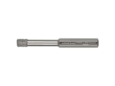 wolfcraft GmbH 4006885599000, Drill, Høyrehåndsrotasjon, 5 mm, 80 mm, Keramisk, Stein, Flis, 4 cm