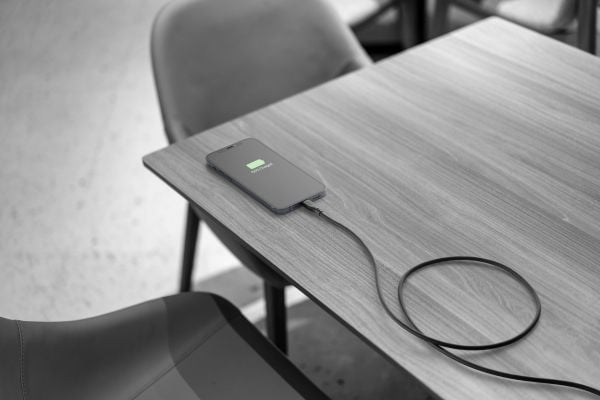 Cellularline 8018080431395, 1,2 m, Lightning, USB C, Uros, Uros, musta