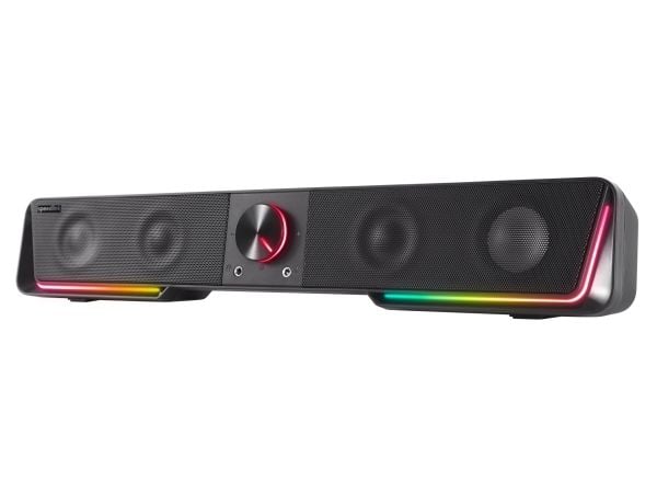 SpeedLink Gravity RGB Soundbar Musta Bluetooth®, kaiuttimen valaistus SpeedLink Gravity RGB Soundbar Musta Bluetooth®, kaiuttimen valaistus