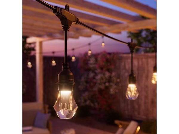 Nanoleaf Nanoleaf Essentials Smart Multicolour Outdoor String Light Starter Kit - 30 m moniväriset ulkovalaisimet, 55 Lm/bulb, 27 W 2700 K-6500 K, ...