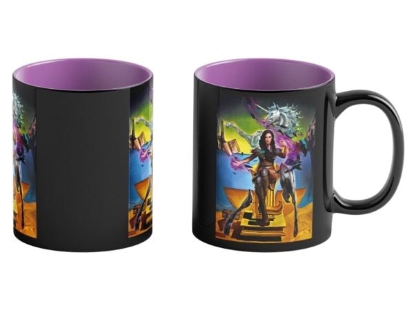 Cenega The Witcher Yennefer & Salvador Dali, Single/enkelt, 0,45 l, Sort, Flerfarget, Krus, Universell, 1 stykker