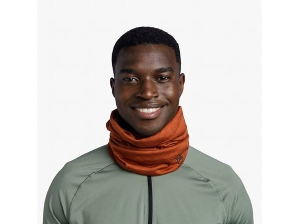 Buff 113010.330.10.00, Kragehalsbånd, Voksen, Unisex, Brun, Ull, Monokromatisk